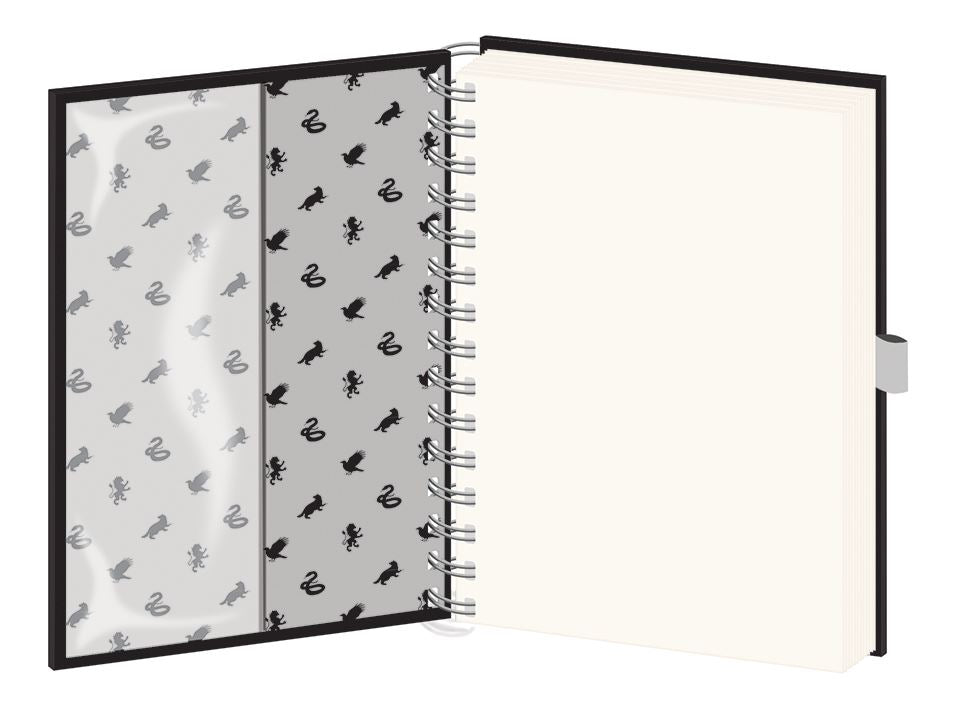 HARRY POTTER A5 Daily Planner Spiral Bound HOGWARTS STRIPE