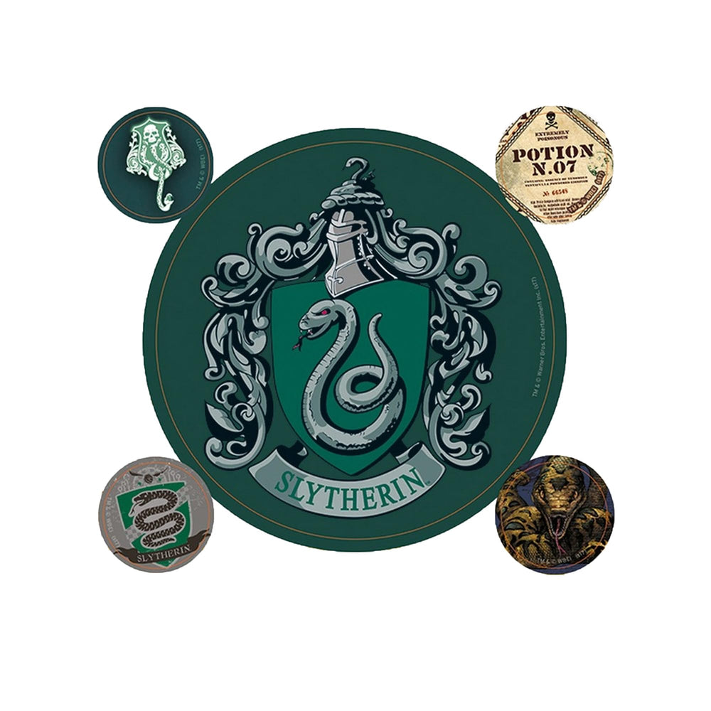 Wizarding World Harry Potter-Slytherin Vinyl Sticker Multi-Color 10 x 12.5cm