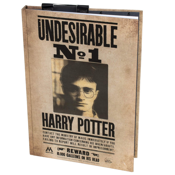 Enchanting 3D Sirius & Harry A5 Notebook