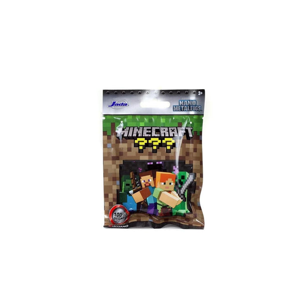 Jada Toys Minecraft 253261002 Multi-Color Nano Figures 1 Unit Assorted Model