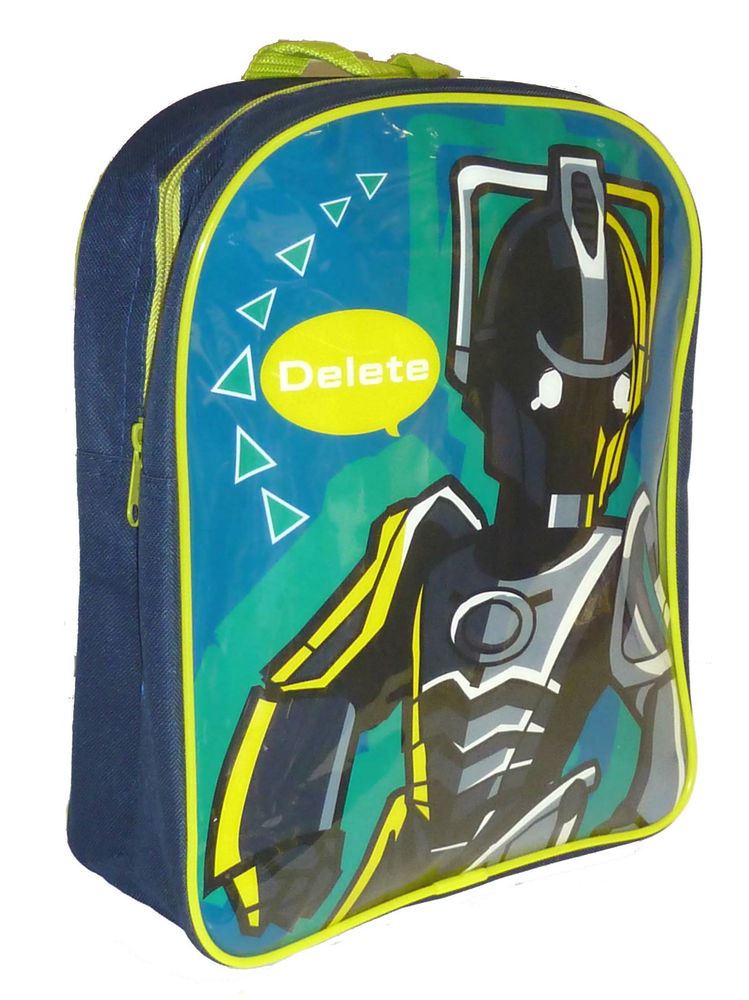DR WHO | WORLDS IN TIME Design PV Backpack | School Bag PE Swimming Bag