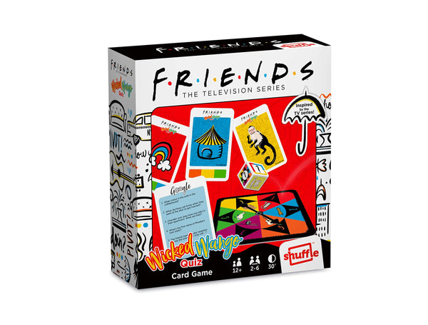 Shuffle Friends Wicked Wango Quiz Card Game For 2 to 6 Players Great Gift