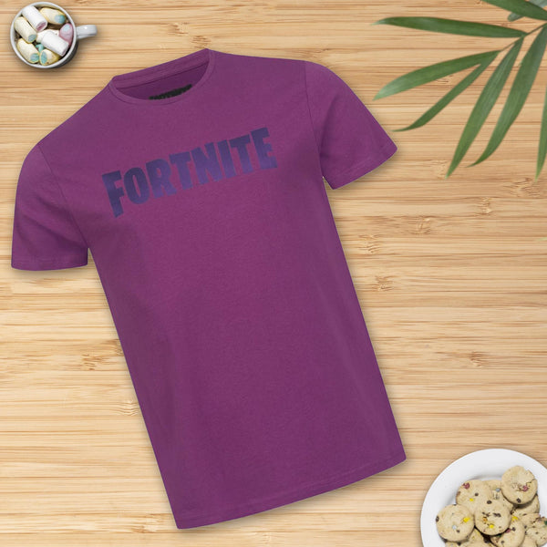 Fortnite Logo Cotton Short Sleeved Unisex Gaming Logo T-Shirt Sizes 10-16 Years