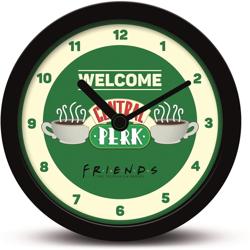 Friends: Central Perk Welcome 5" DESK CLOCK and FRIENDS Green mug