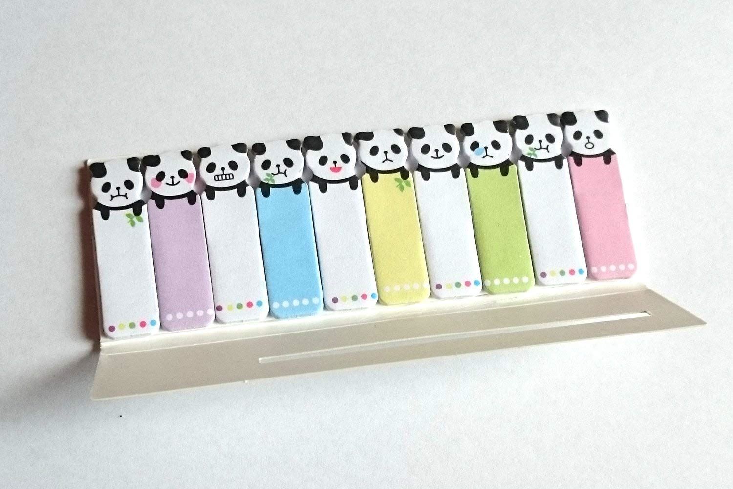 PANDA DESIGN Sticky Page Book Marker Notes 150 Markers Total