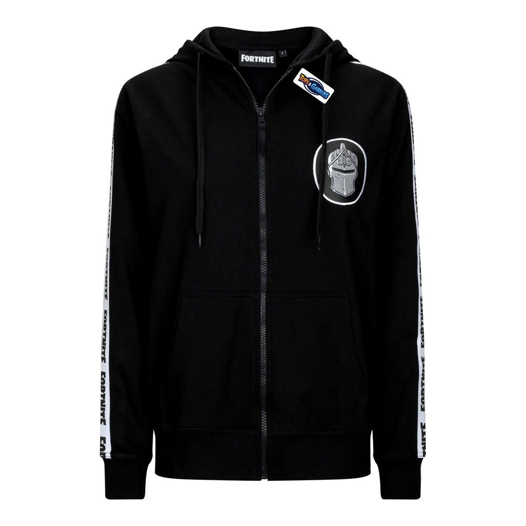 Official Fortnite Adult Black Knight Zipped Hoodie – Long-Sleeve Unisex Gaming Jacket – Sizes S-XL
