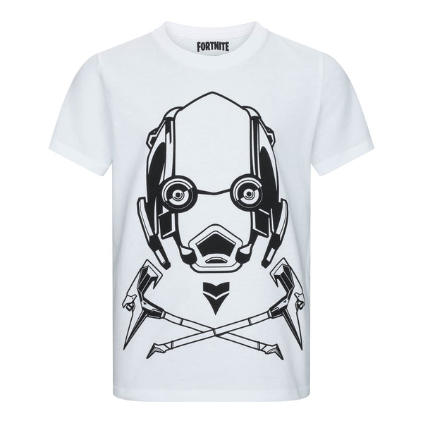 epic games Fort-3-l38b Fortnite Sky Stalker T-Shirt Short Sleeve Boys White 164