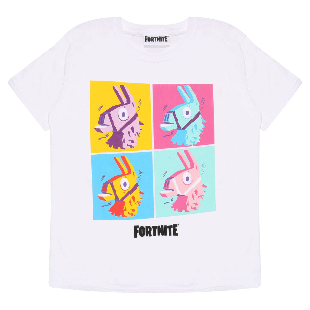 Fortnite Boys T-Shirt - White - 10 Years