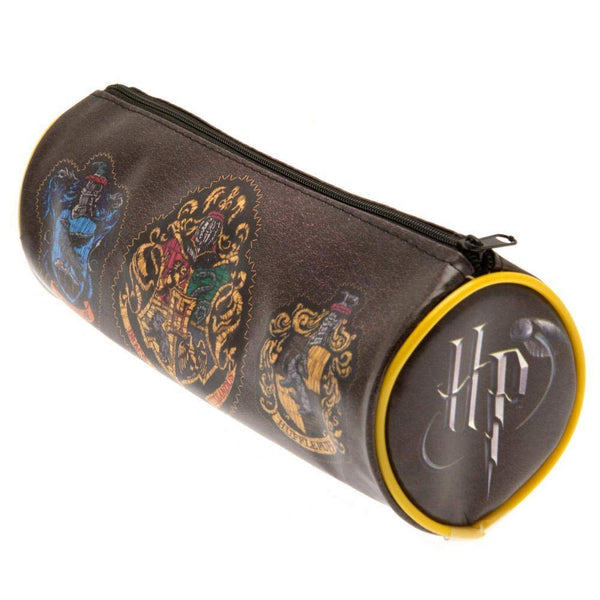 Pyramid International Harry Potter Zip Up Pencil Case HP Logo and House Crests