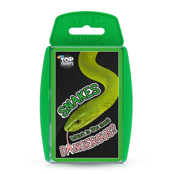 Top Trumps Classic Snakes Card Game - Educational Fun for Kids Ages 6 and Up