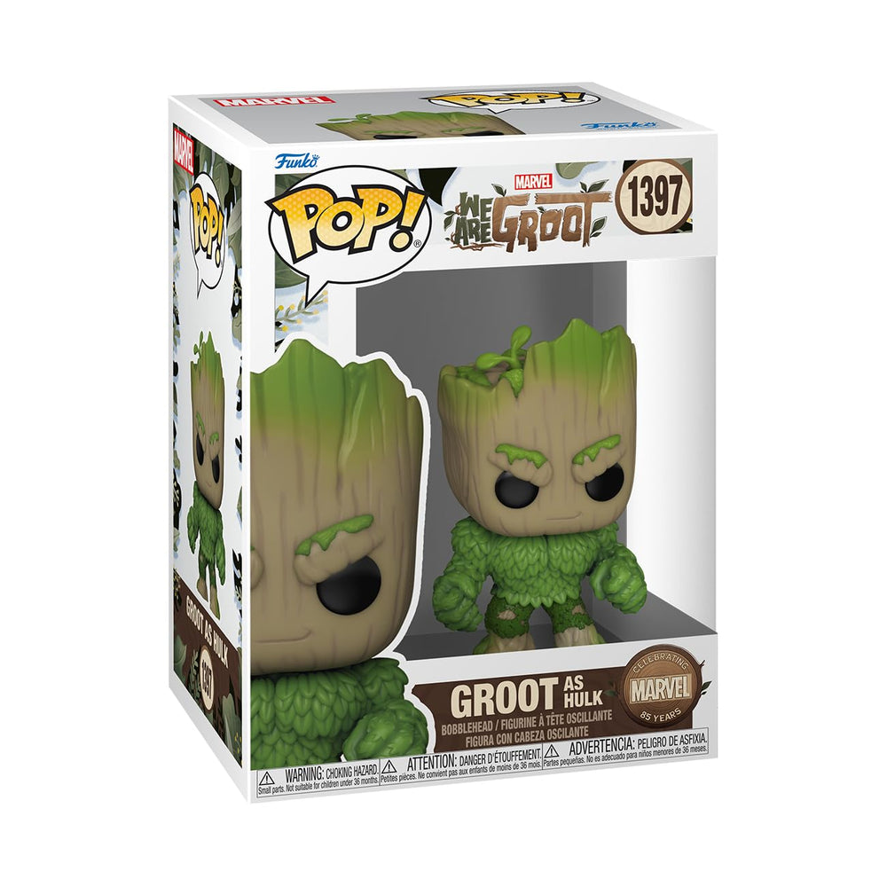 Funko Pop! Marvel: WAG - Hulk - We Are Groot - Collectable Vinyl Figure - Gift