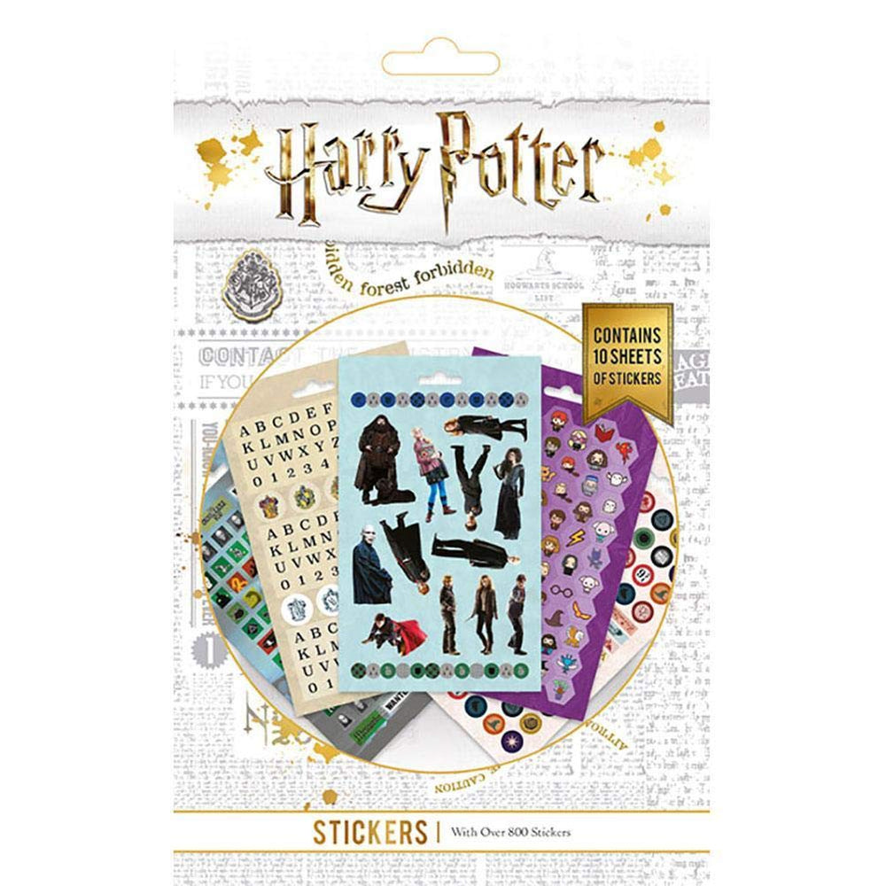 Harry Potter 800pc Sticker Set 24 x 14.5cm