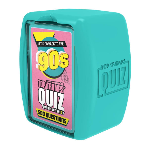 Top Trumps 90s Quiz Game Card Game 500 questions to test your knowledge