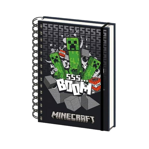 Minecraft - Spiral bound notebook Multicolored One Size