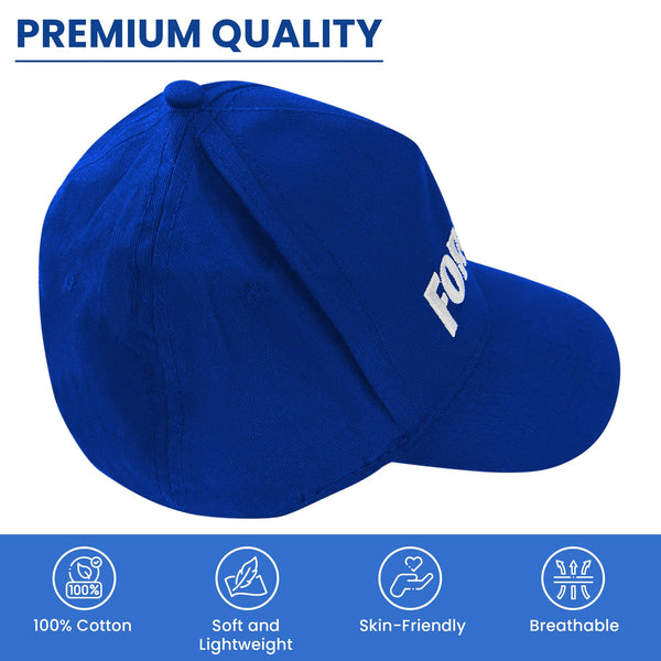 Fortnite Difuzed Unisex Baseball Cap - Youth Gaming Blue Gamers Hat - Sizes S-L