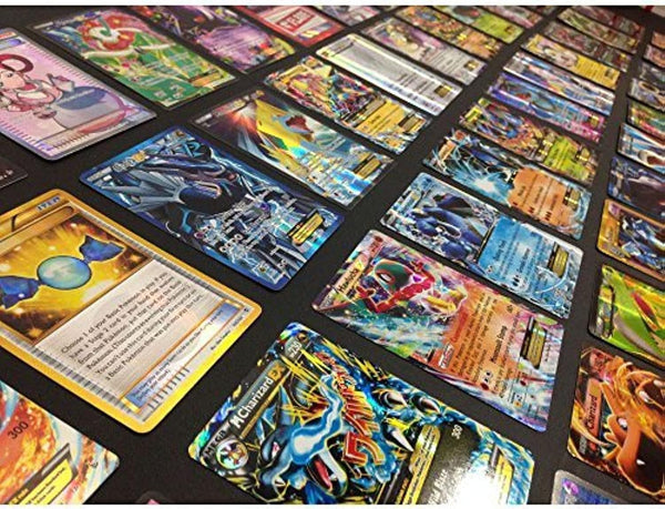 Pokémon Bundle of 50 Pokemon Cards with Ex/v Card