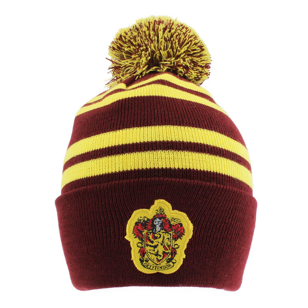 Harry Potter Beanie Gryffindor House One Size Red Unisex Knitted Winter Hat