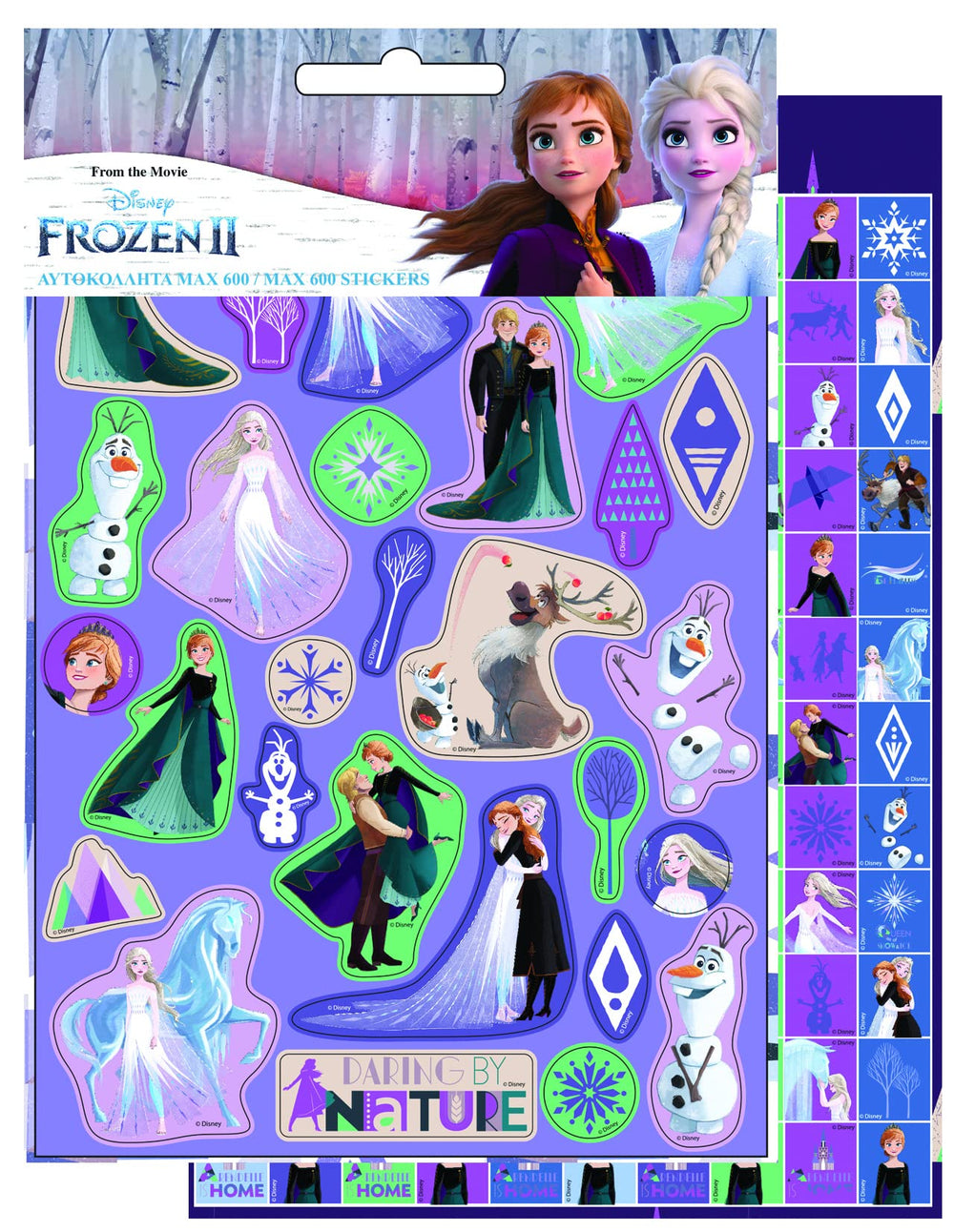 Disney Frozen Sticker Book with 8 Sheets and over 600 Stickers