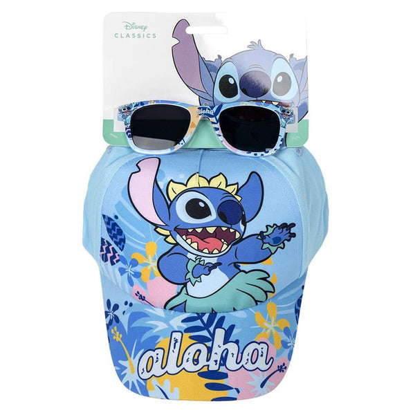Disney Cerdá Life's Little Moments Unisex Kid's Stitch Cap and Sunglasses Set