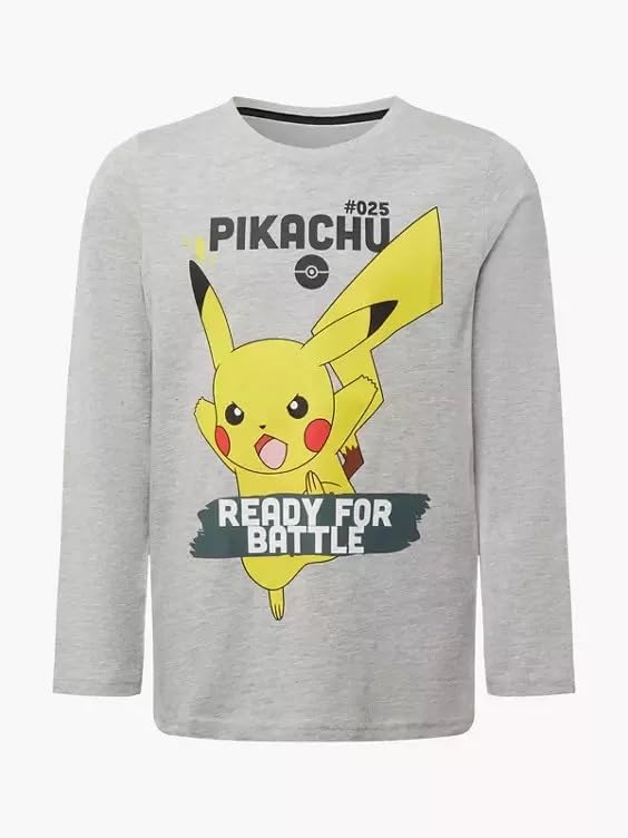 Pokémon Pokemon Long Sleeve T-Shirt – Pikachu Design