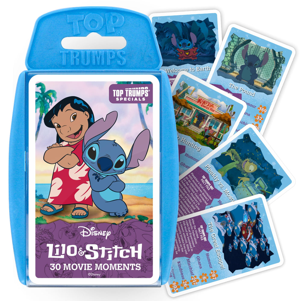 Top Trumps Specials Disney's Lilo and Stitch 30 Movie Moments Card Game