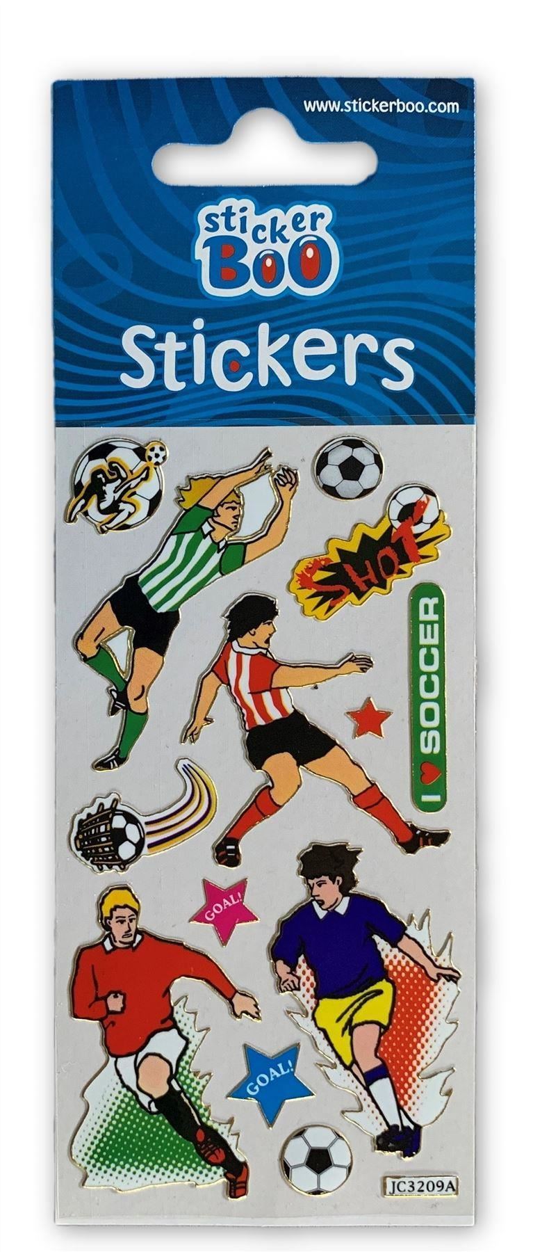 1 x FOOTBALL Sticker Sheet