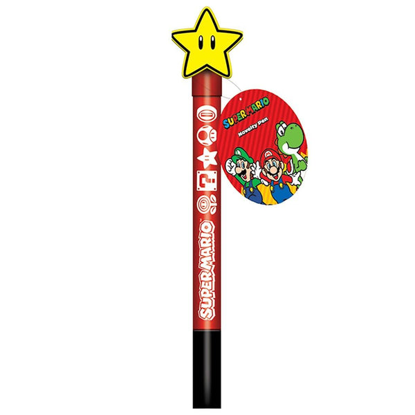Pyramid International Super Mario Pen with Spinning Topper (Super Star Design)