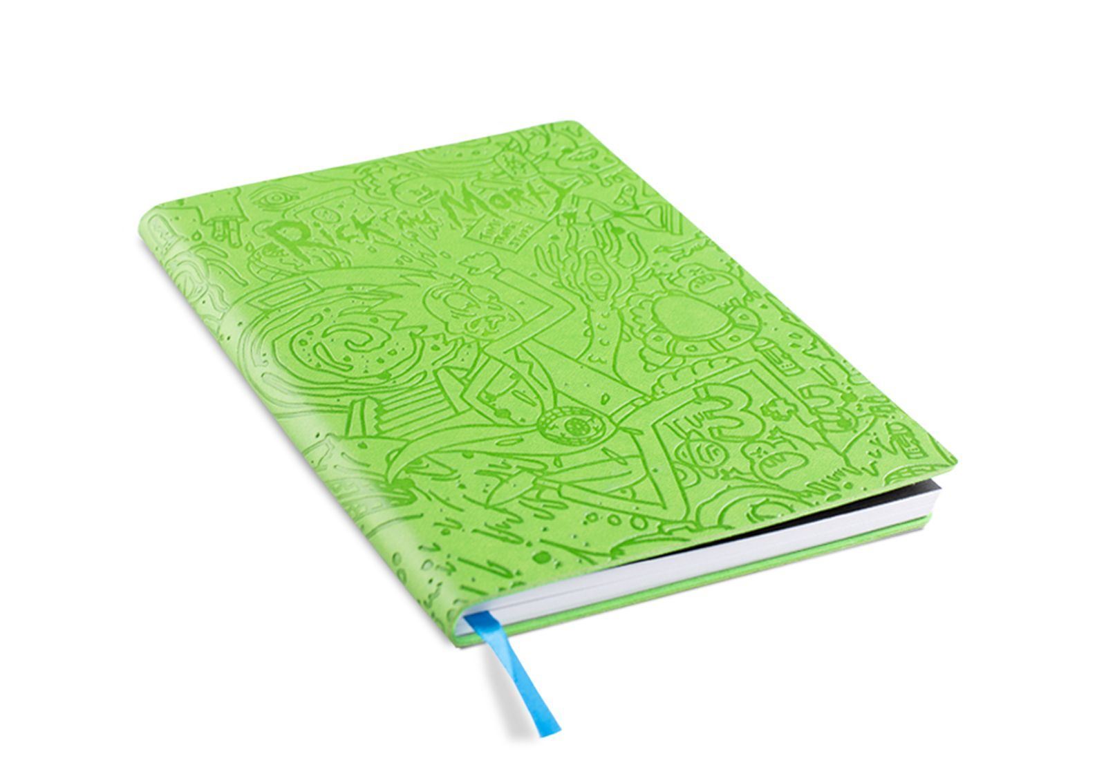 RICK & MORTY Soft Notebook A5 AND 5 Badge Pack with Free Mask