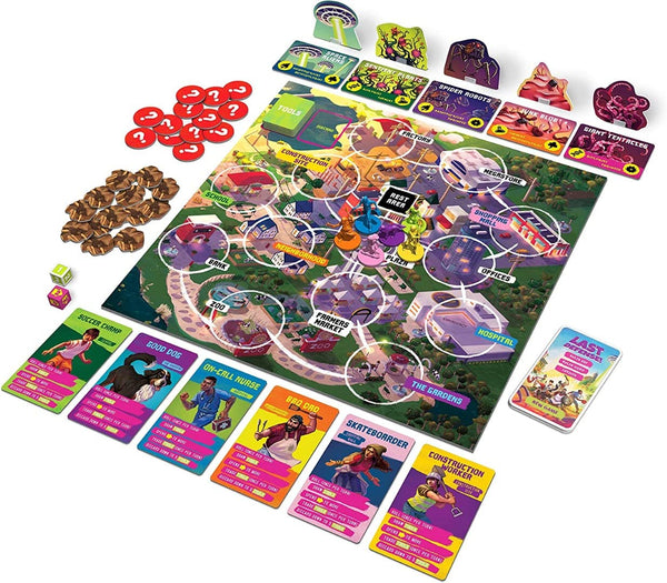 Funko Games Funko Board Signature Last Defense Game - Light Strategy Board Game