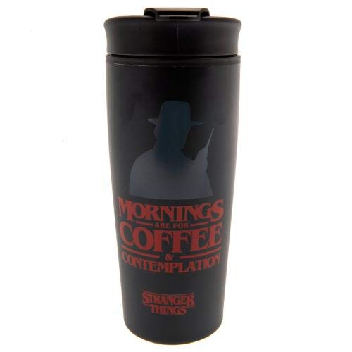 Stranger Things Metal Travel Mug Official Merchandise