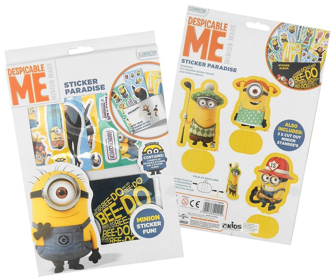 Minions stickers set