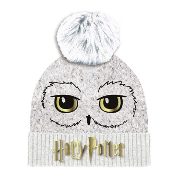 Harry Potter Hedwig Beanie Hat White One Size White One Size