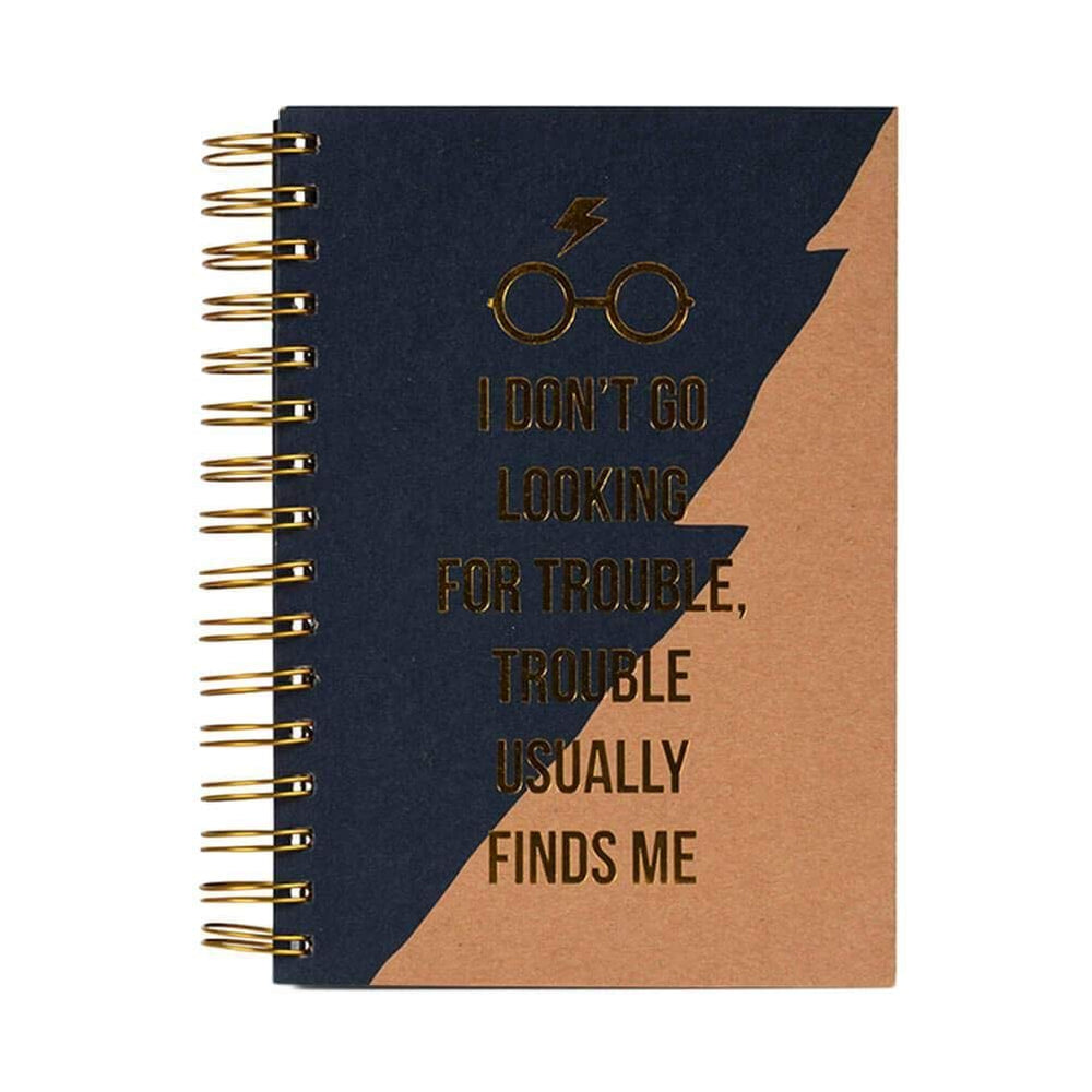 Harry Potter A5 Wiro Notebook - Quirky Design Premium Quality A Must-Have for