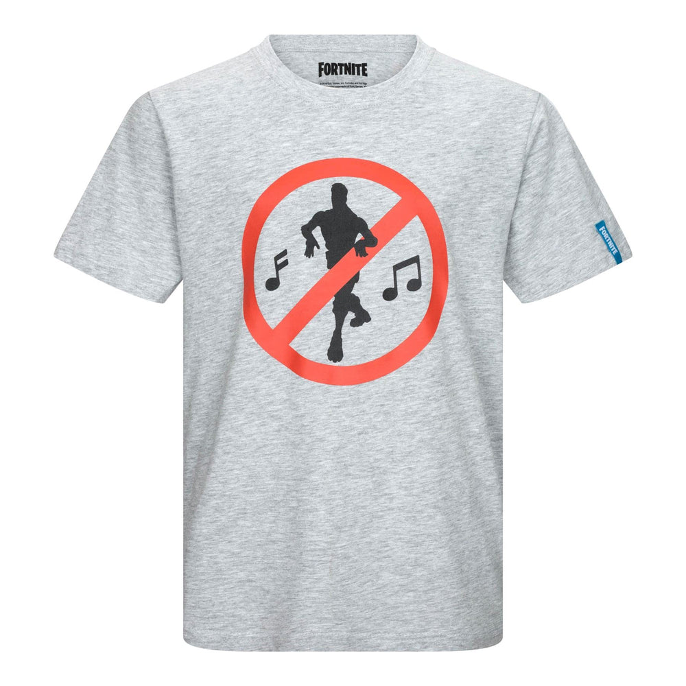 Fortnite Glitter Llama Grey Short Sleeved Unisex Kids Crew Gaming Cotton T-Shirt