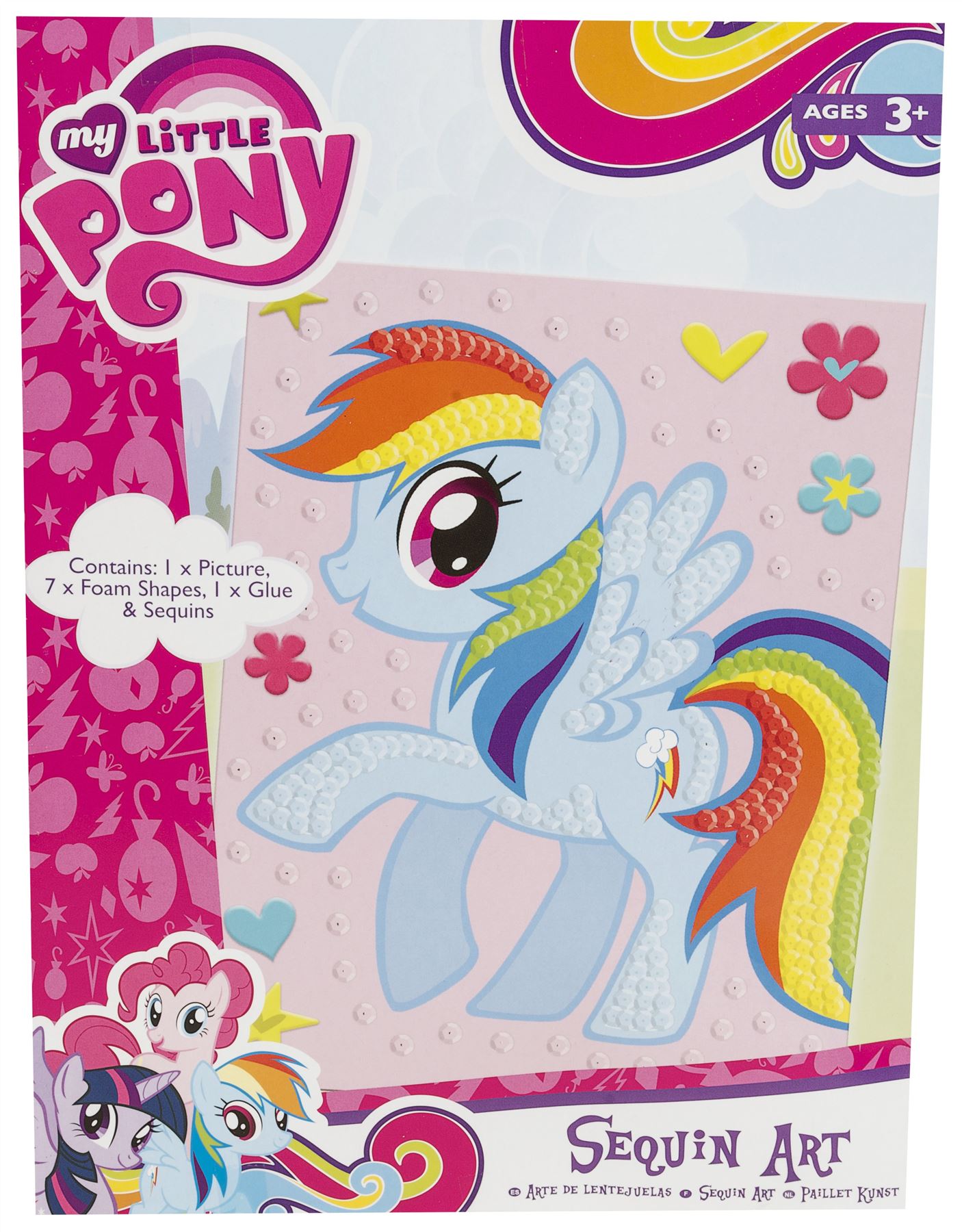 Hours of Fun | MY LITTLE PONY | Sequin Art