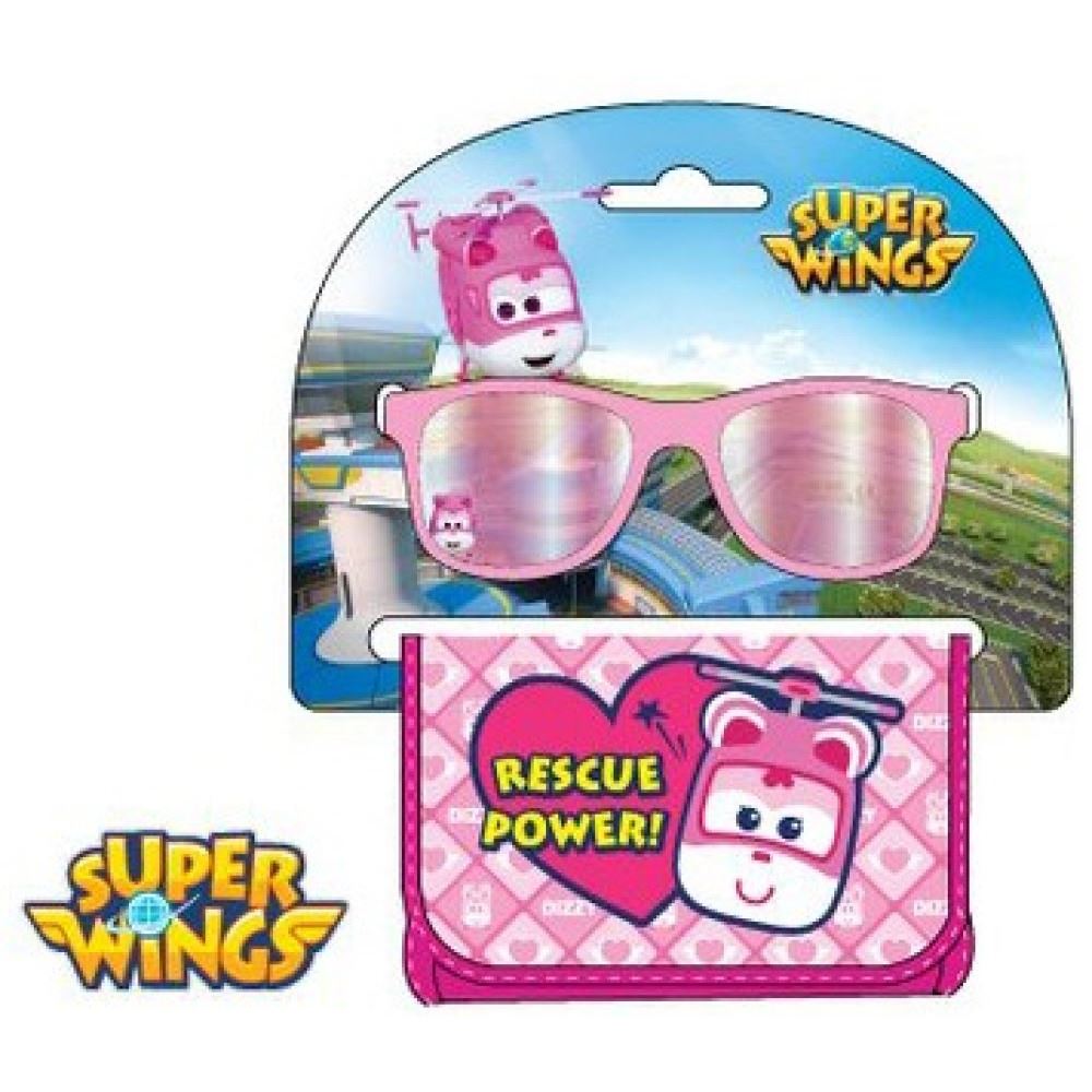 SUPER WINGS Sunglasses & Wallet Gift Set SUPERWINGS