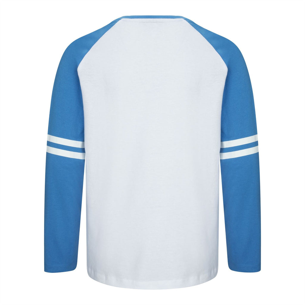 FORTNITE | BATTLEBUS | White | Long Sleeved | Unisex Kids | Crew | Gaming Cotton T-Shirt Sizes 10 - 16 Years