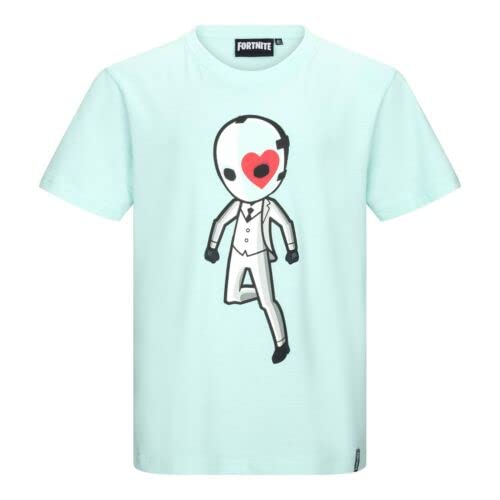 Fortnite Short Sleeve Wild Heart Aqua T-Shirt 14 Years 164