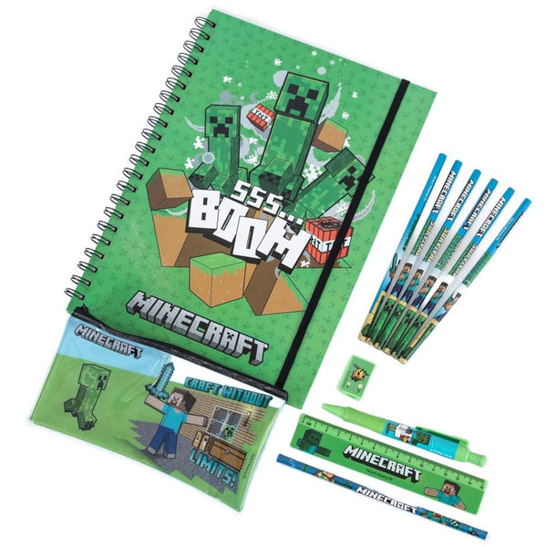 Minecraft Characters A4 Bumper Stationery Set
