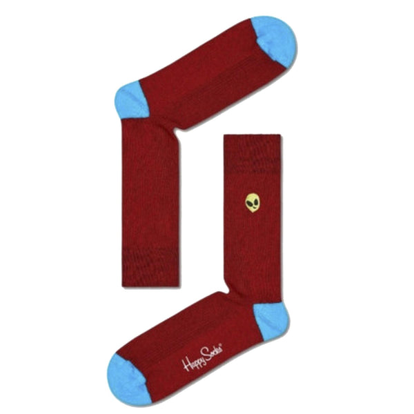 Happy Socks Alien Ribbed Embroidery Socks Size 41-46 multicoloured 41-46