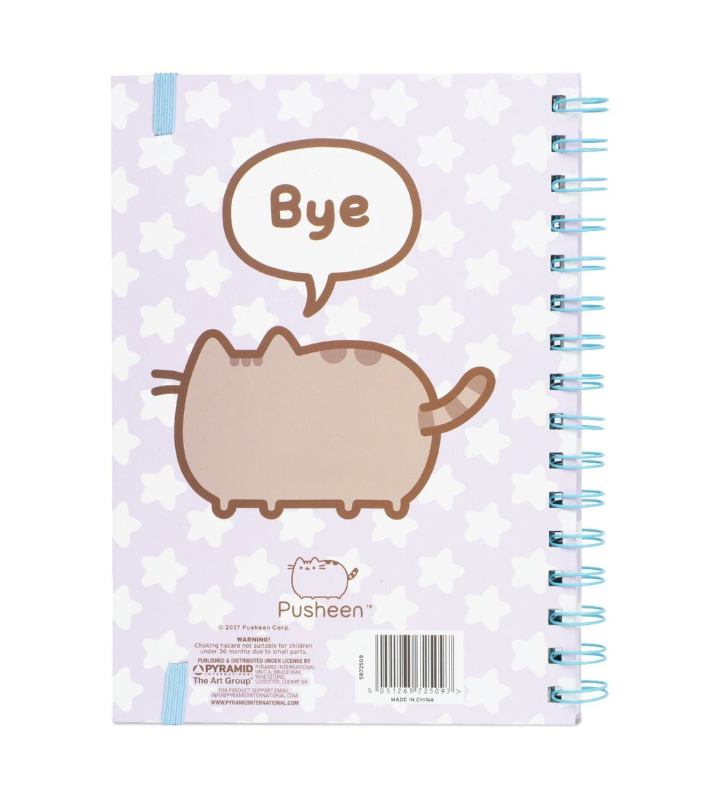 PUSHEEN (Pusheen Says Hi) A5 Wiro Notebook