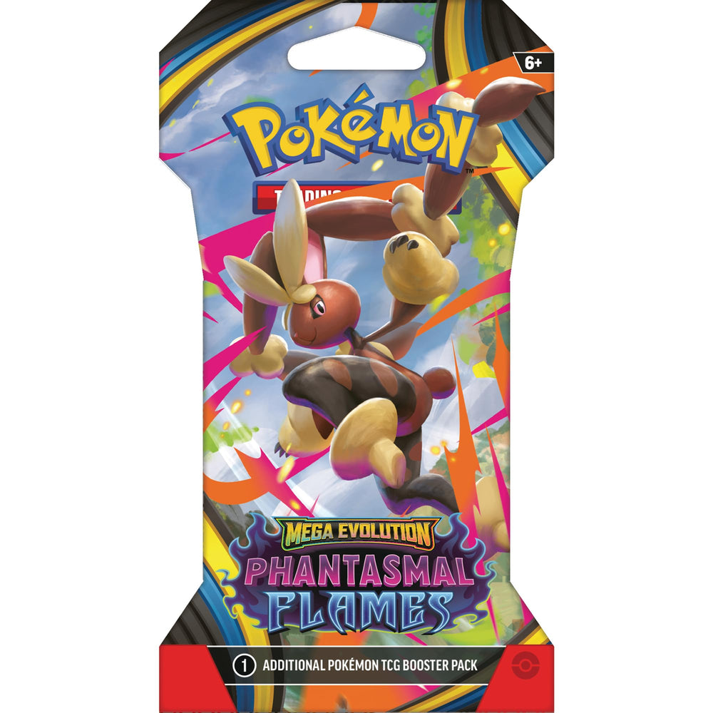 Pokémon Pokemon TCG: Mega Evolution Phantasmal Flames Sleeved Booster Pack - 10