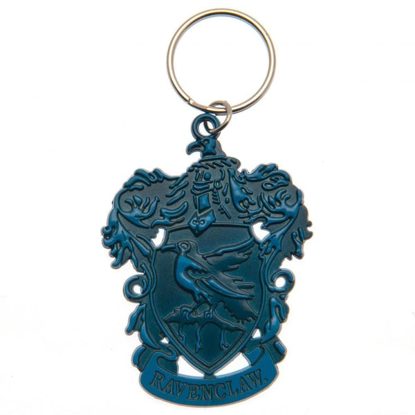 Harry Potter Keyring Ravenclaw House Metal Keychain 6cm Blue