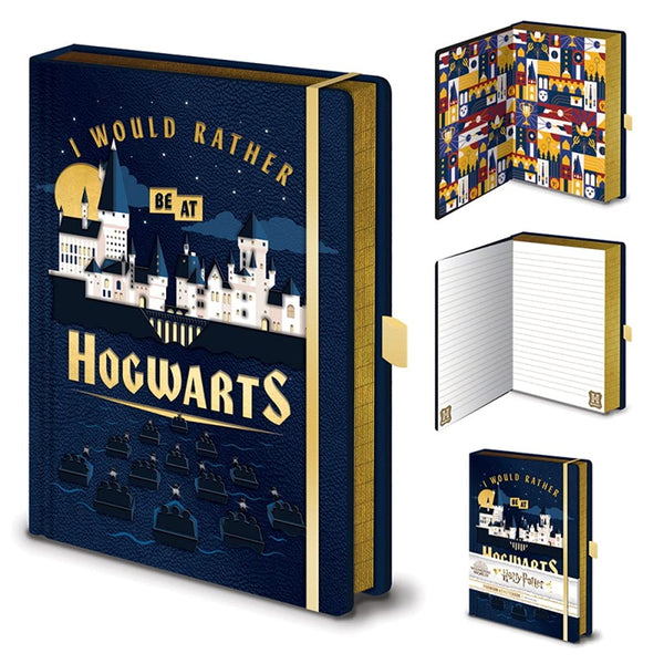 Harry Potter 'Abstract Magic' A5 Premium Notebook – Officially Licensed