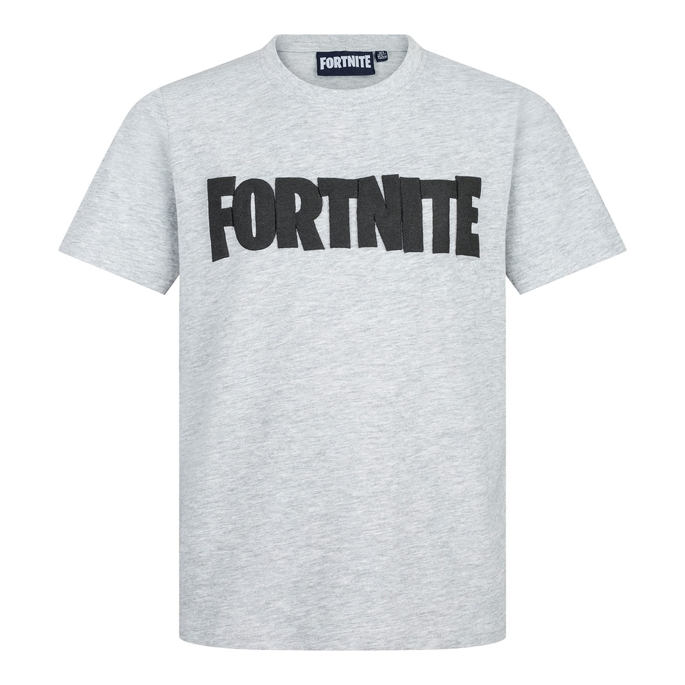 fortnite Officially Licensed Premium Youth T-Shirt Light Grey Age 10